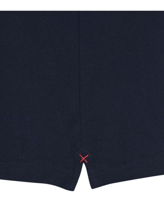 Clique CQ028262 Stretch Premium L/S Polo - Dark Navy