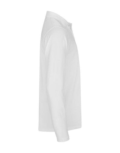 Clique CQ028262 Stretch Premium L/S Polo - White