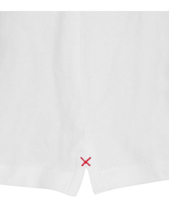 Clique CQ028262 Stretch Premium L/S Polo - White