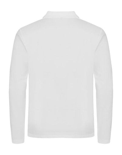 Clique CQ028262 Stretch Premium L/S Polo - White