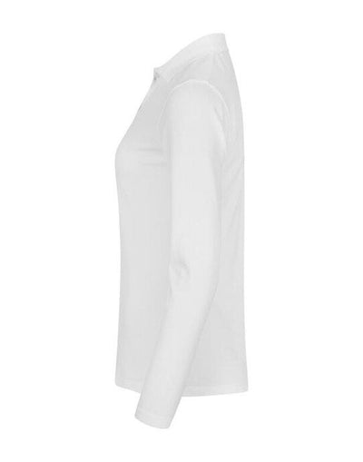 Clique CQ028263 Stretch Premium Polo L/S Women - White