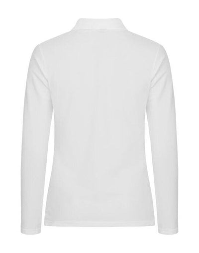 Clique CQ028263 Stretch Premium Polo L/S Women - White