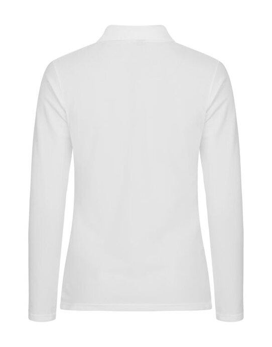 Clique CQ028263 Stretch Premium Polo L/S Women - White