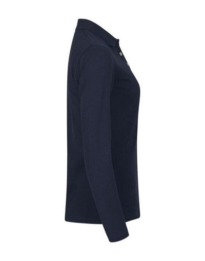 Clique CQ028263 Stretch Premium Polo L/S Women - Dark Navy