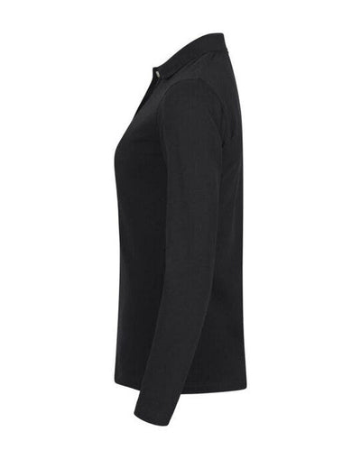 Clique CQ028263 Stretch Premium Polo L/S Women - Black