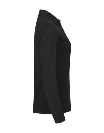 Clique CQ028263 Stretch Premium Polo L/S Women - Black