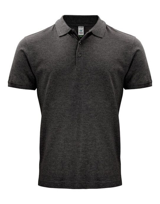 Clique CQ028264 Classic OC Polo - Anthracite Melange