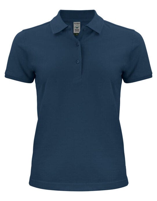 Clique CQ028265 Ladies Classic OC Polo - Dark Navy