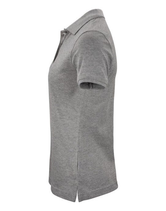 Clique CQ028265 Ladies Classic OC Polo - Grey Melange
