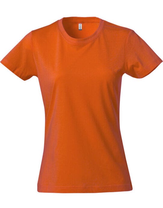 Clique CQ029031 Ladies Basic T - Blood Orange