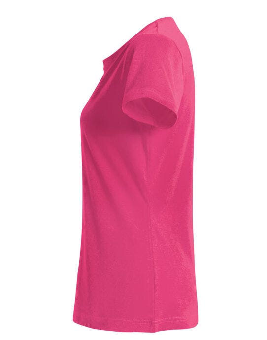Clique CQ029031 Ladies Basic T - Bright Cerise