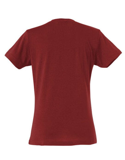 Clique CQ029031 Ladies Basic T - Burgundy