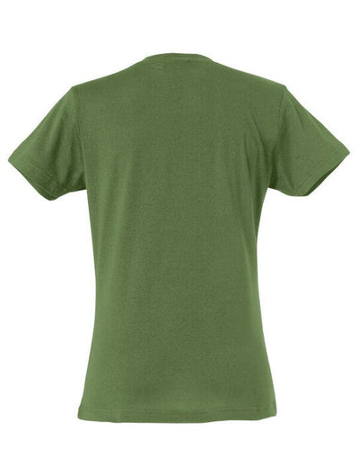 Clique CQ029031 Ladies Basic T - Army Green