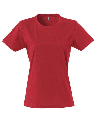 Clique CQ029031 Ladies Basic T - Red