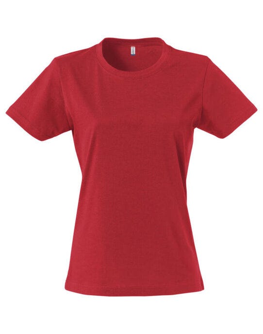 Clique CQ029031 Ladies Basic T - Red