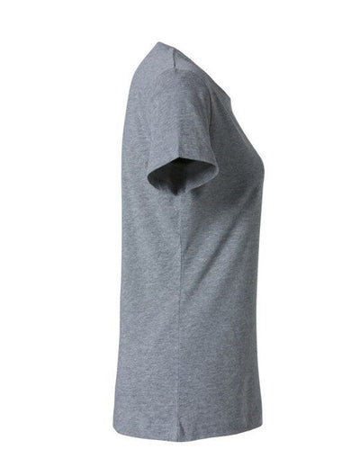 Clique CQ029031 Ladies Basic T - Grey Melange