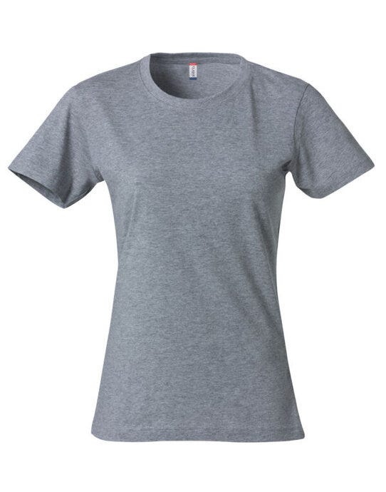 Clique CQ029031 Ladies Basic T - Grey Melange