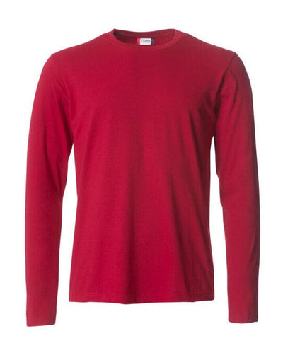 Clique CQ029033 Basic Long Sleeve T - Red