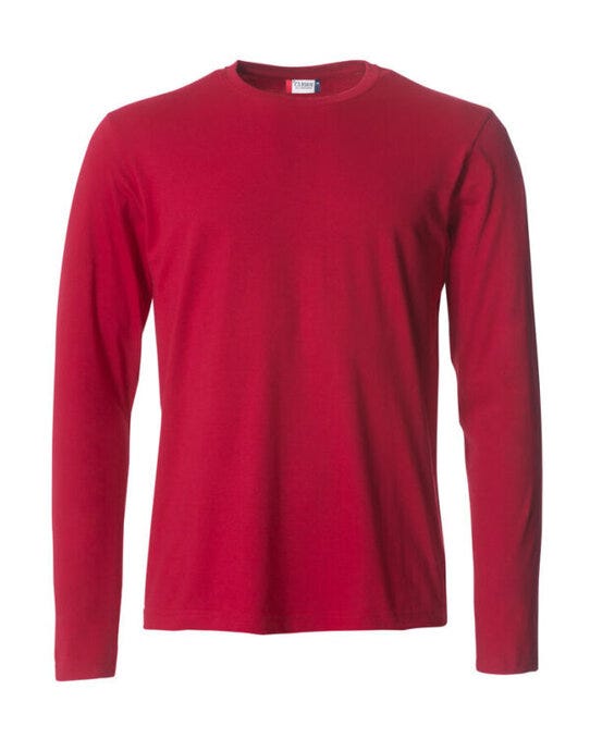 Clique CQ029033 Basic Long Sleeve T - Red