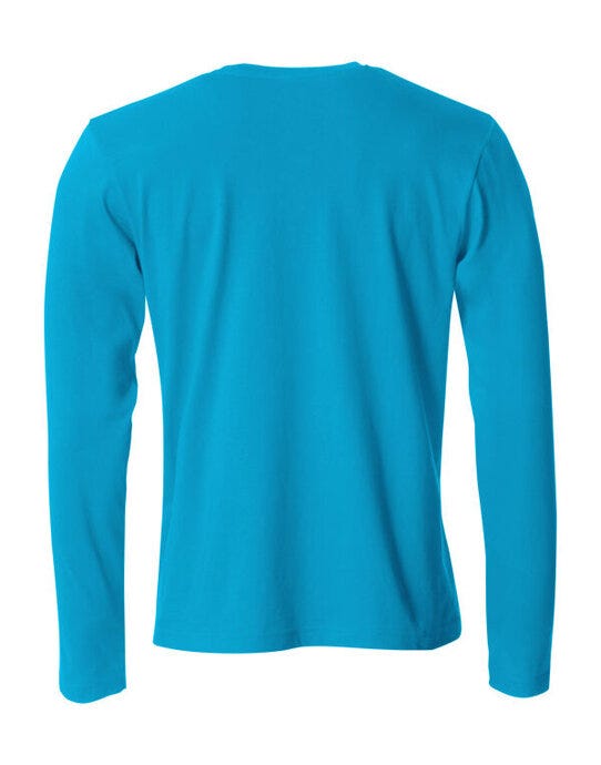 Clique CQ029033 Basic Long Sleeve T - Turquoise