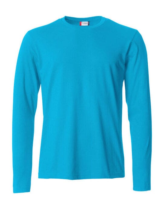 Clique CQ029033 Basic Long Sleeve T - Turquoise