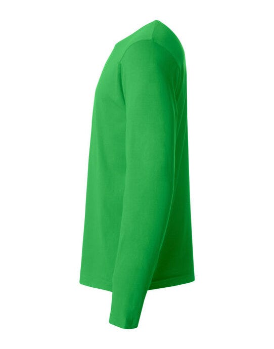 Clique CQ029033 Basic Long Sleeve T - Apple Green