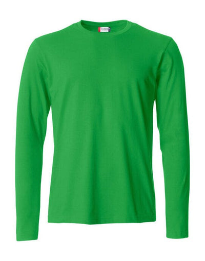 Clique CQ029033 Basic Long Sleeve T - Apple Green