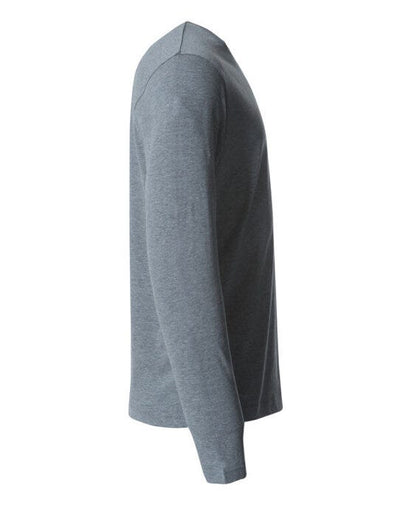 Clique CQ029033 Basic Long Sleeve T - Grey Melange