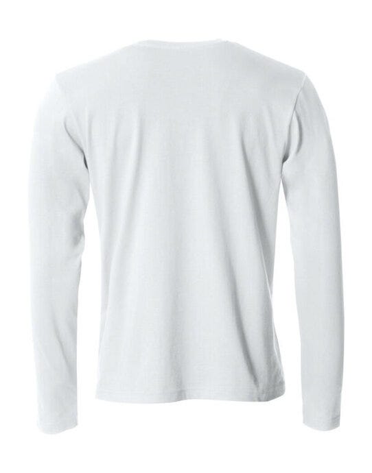 Clique CQ029033 Basic Long Sleeve T - White