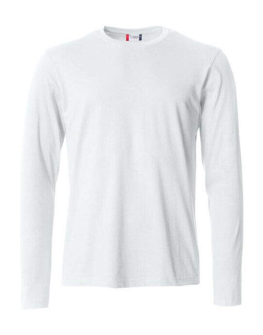 Clique CQ029033 Basic Long Sleeve T - White