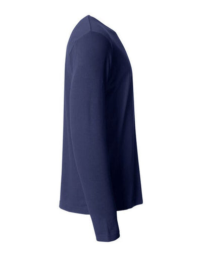 Clique CQ029033 Basic Long Sleeve T - Dark Navy