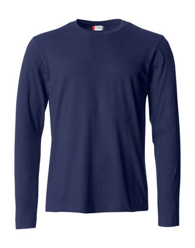 Clique CQ029033 Basic Long Sleeve T - Dark Navy