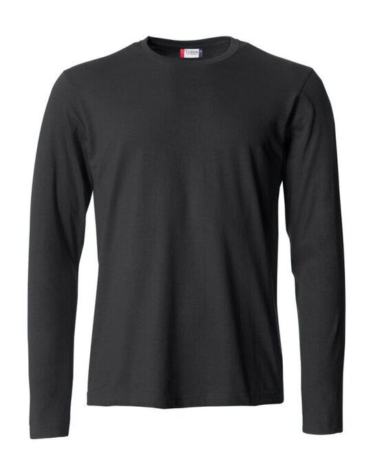 Clique CQ029033 Basic Long Sleeve T - Black
