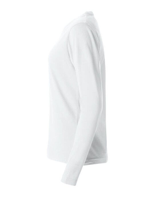 Clique CQ029034 Ladies L/S Basic-T - White