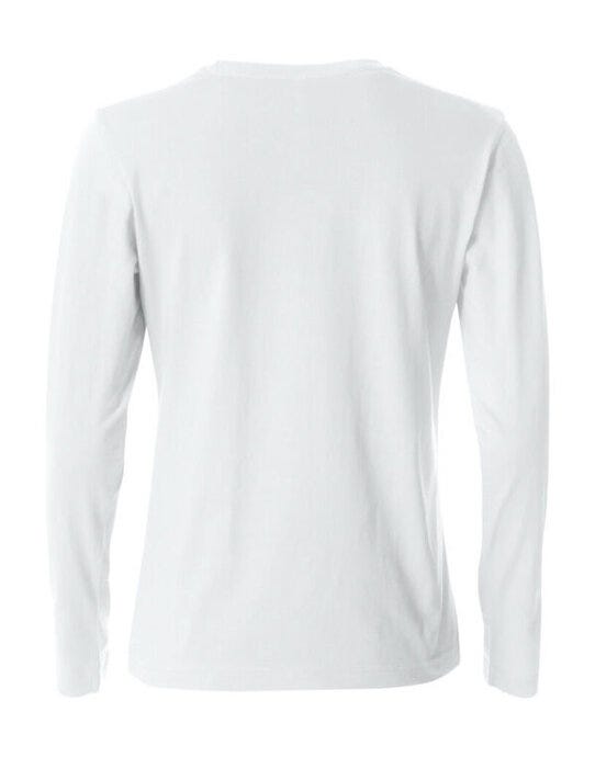 Clique CQ029034 Ladies L/S Basic-T - White