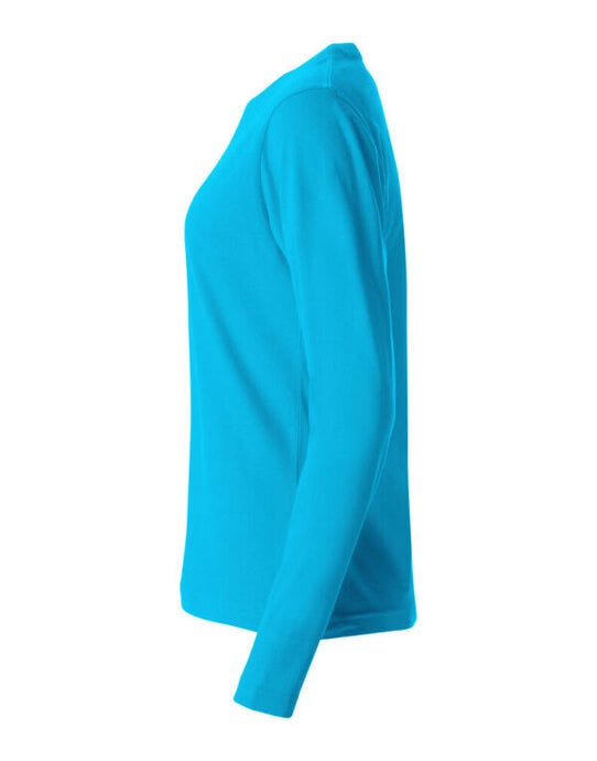 Clique CQ029034 Ladies L/S Basic-T - Turquoise