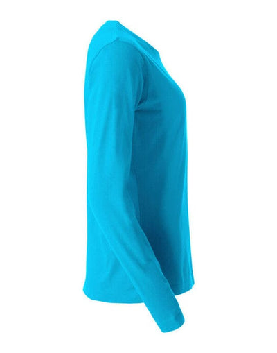 Clique CQ029034 Ladies L/S Basic-T - Turquoise