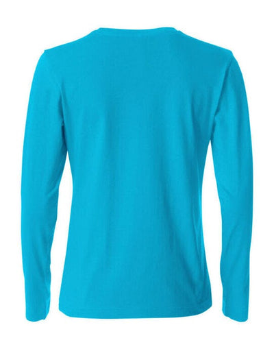Clique CQ029034 Ladies L/S Basic-T - Turquoise