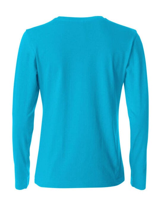 Clique CQ029034 Ladies L/S Basic-T - Turquoise