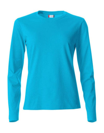 Clique CQ029034 Ladies L/S Basic-T - Turquoise