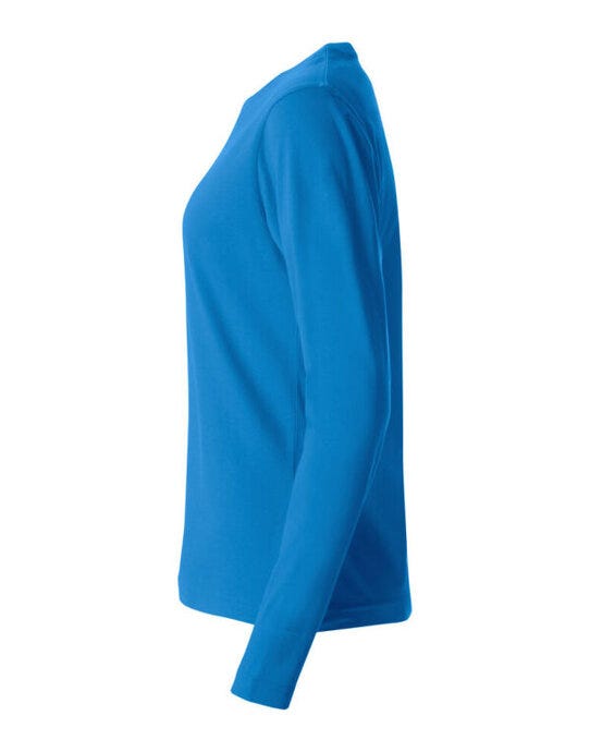 Clique CQ029034 Ladies L/S Basic-T - Royal Blue