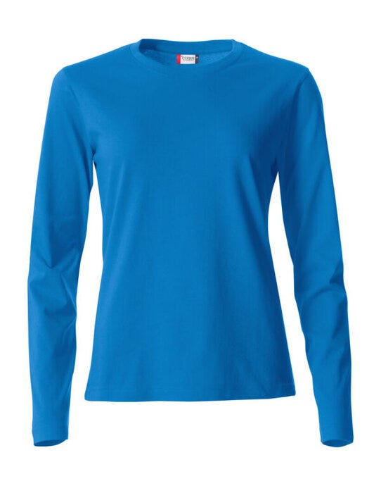 Clique CQ029034 Ladies L/S Basic-T - Royal Blue