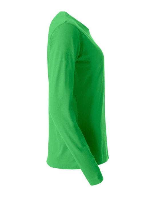 Clique CQ029034 Ladies L/S Basic-T - Apple Green
