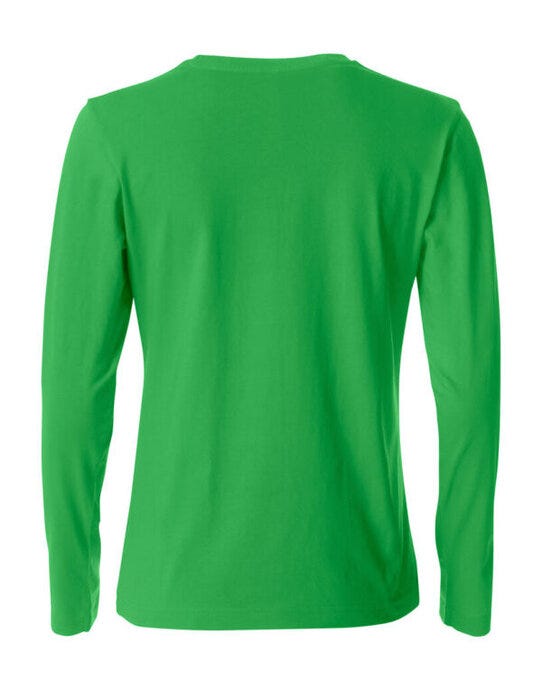 Clique CQ029034 Ladies L/S Basic-T - Apple Green