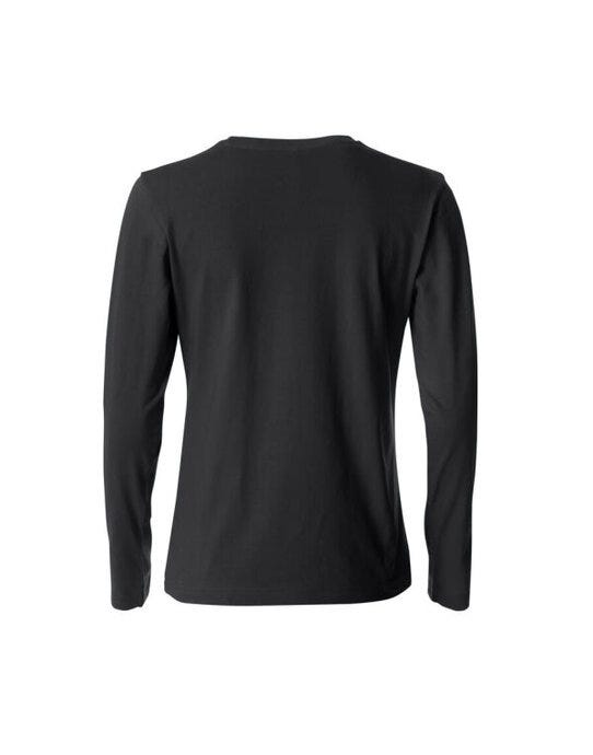 Clique CQ029034 Ladies L/S Basic-T - Black