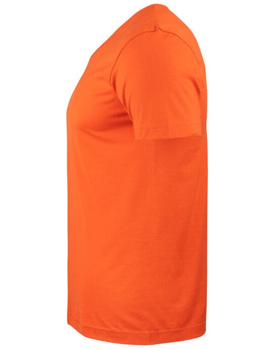 Clique CQ029035 Basic-T V Neck - Blood Orange