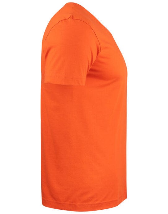 Clique CQ029035 Basic-T V Neck - Blood Orange