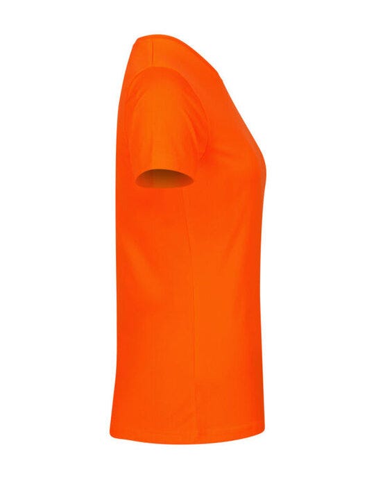 Clique CQ029039 Ladies Basic Active-T - Visibility Orange