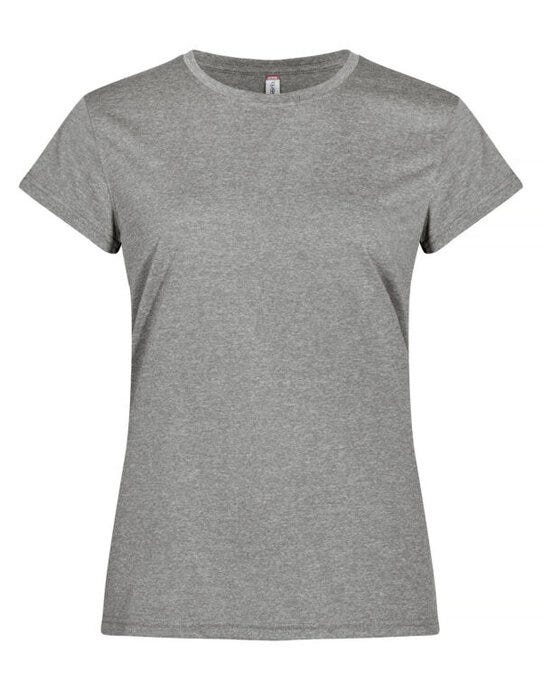 Clique CQ029039 Ladies Basic Active-T - Grey Melange