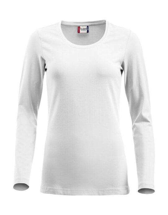 Clique CQ029319 Carolina L/S - White